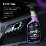 Grass Polyrole Matte Torpido ve Kokpit Temizleyici Parlatıcı 600 ml Üzüm Kokulu Mat Yüzey Bakımı