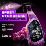 Grass Polyrole Matte Üzüm Kokulu Torpido ve Plastik Parlatıcı Sprey 600 ml