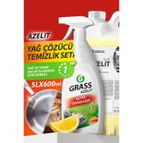 GRASS Profesyonel Temizlik Seti (600ml+5Lt) - Yağ/Kireç Sökücü | Restoran & Otel için