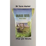 Grass Seed İthal Çim Tohumu Özel 7 Lı Karışım Basmaya Gölgeleye Dayanıklı 7 Günde Çimlenir 10 Kg