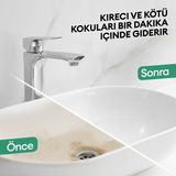 Grass WC Gel Konsantre Tuvalet Temizleyici 750 ml Kireç, Pas ve Sarı Leke Çözücü Asidik Jel