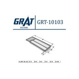 Grat 10103 Hava Filtresi 500 09- Linea Egea 15- Doblo 10- Yeni Model Fiorino 07- Qubo 08- Panda 10-