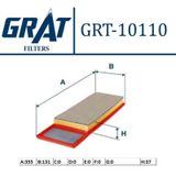 GRAT 10110 HAVA FİLTRESİ 500 09- LINEA EGEA 15- DOBLO 10- YM FIOR