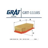 GRAT 11105 HAVA FİLTRESİ CLIO IV CAPTUR / SANDERO DUSTER DOKKER 0