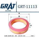 Grat 11113 Hava Filtresi Çerçeveli R19 Clio Megane 1.4İ Flash 1.6 1503834