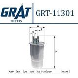 Grat 11301 | Mazot Filtresi Fluence Megane Iıı S.tourer Scen