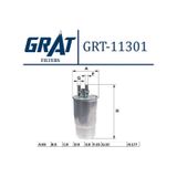 GRAT 11301 Mazot Filtresi Megane III 09- Grand Scenic III 09- Fluence 10- 1.5 DCI