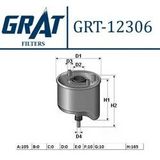 Grat 12306 | Mazot Filtresi (Ford Focus 1.6Tdcı 11- Peugeot