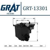 Grat 13301 | Mazot Filtresi Ford Focus/Fiesta 1.6Tdcı 01-, P