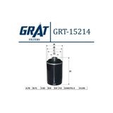 Grat 15214 Yağ Filtresi Golf Vı Passat Cc Tiguan Transporter T5 / A3 A4 A5 A6 Q3 / Leon / Cayenne Ma
