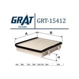 GRAT 15412 Polen Filtresi Golf I II Jetta