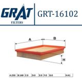 GRAT 16102 Hava Filtresi Accent Mılenyum Admire 00-06 1.3 1.5 1.6