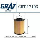 Grat 17103 | Hava Filtresi (Yuvarlak) Ford Focus/Cmax 1.6Tdc