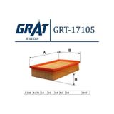 GRAT 17105 Hava Filtresi Cmax 04- Focus II 04- / Mazda 3 04- / C30 06- 1.6 TDCI
