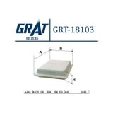 GRAT 18103 Hava Filtresi Corolla Uyumlu 07-11 Auris 07-11 Avensis 09-12 Rav4 1.3 1.4 1.6 Vvtı 1.5 1.8