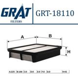 GRAT 18110 HAVA FİLTRESİ COROLLA AE111 98-02 1.3 INJ.