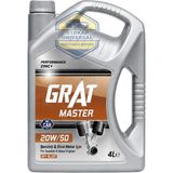 Grat 20W-50 Motor Yağı 4 Litre Apı Sl/cf Benzinli Dizel Araç Yağı
