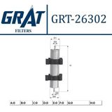 Grat 26302 Mazot Filtresi A4 08 16 A5 08 17 A6 11 Q5 09 17 Q7 10 14 80A127399b