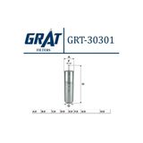 Grat 30301 Mazot Filtresi Bmw 1 Bmw 3 05- Bmw 5 116D 118D 120D 520D
