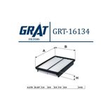 Grat Hava Fıltresı - (Hyundaı: Santafe 1114/Kıa: Sorento 1114 "2.0 Crdı")Grt-16134 Grt-16134