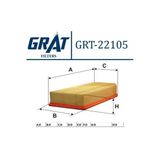 Grat Hava Fıltresı (Mercedes: Om611-Om612-Om613 203/210/163)