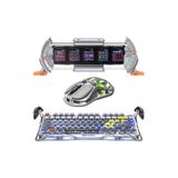 Gravastar K1 Pro Mekanik Gaming Klavye, M1 Pro Kablosuz Optik Mouse ve Dijital Resim Çerçevesi Oyuncu Seti