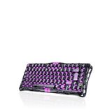 Gravastar Mercury He V75 Lite Manyetik Switch Rgb Kablolu Gaming Klavye - Siyah