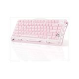 Gravastar Mercury K1 Alüminyum Çerçeveli, İngilizce Q, Rgb Mekanik Wireless Gaming Klavye Pembe