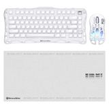 GravaStar Mercury K1 Kablosuz Mekanik Gaming İngilizce Q Klavye, M2 Kablosuz Optik Mouse ve Mousepad