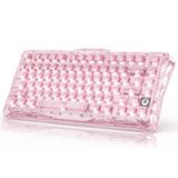 GravaStar Mercury K1 Lite RGB Işıklı Kablosuz Mekanik Gaming Klavye, İngilizce Q, Crystal Rose