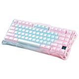 Gravastar Mercury K1 Lite Rgb Linear Switch İngilizce Q Lumen Rose Kablosuz Gaming Klavye