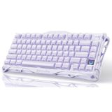 GravaStar Mercury K1 mekanik oyun klavyesi kablosuz - lila