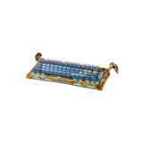 Gravastar Mercury K1 Pro Rgb Kablosuz Mekanik Gaming Klavye, Alüminyum Çerçeveli, Ingilizce Q, Sarı