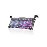 GravaStar Mercury K1 Pro RGB Kablosuz Mekanik Gaming Klavye, Türkçe Q, Special Edition, Cyberpunk