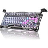 GravaStar Mercury K1 Pro RGB Koyu Gri Kablolu/Kablosuz Mekanik Oyuncu Klavyesi