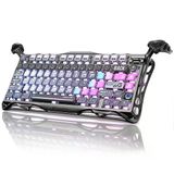 Gravastar Mercury K1 Pro Rgb Linear Key Switch İngilizce Q Cyberpunk Kablosuz Gaming Klavye