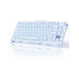 Gravastar Mercury K1 Rgb Alüminyum Çerçeveli İngilizce Q Kablosuz Mekanik Bluetooth, Wireless, Kablo Gaming Klavye Ice Blue