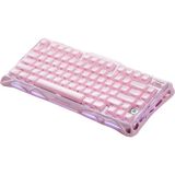 Gravastar Mercury K1 Rgb Kablosuz Mekanik Gaming Klavye, Alüminyum Çerçeveli, Ingilizce Q, Special Edition, Pembe