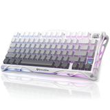 Gravastar Mercury K1 Rgb Linear Key Switch İngilizce Q Gradient White Kablosuz Gaming Klavye
