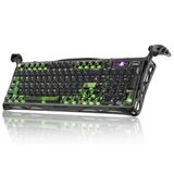 GravaStar Mercury K98 Pro Mekanik Kablosuz Gaming Klavye – Phantom Black, İngilizce Q, Ufo Switch %9