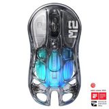 Gravastar Mercury M2 Rgb 26000 Dpı 1000Hz Siyah Şeffaf Kablosuz Gaming Mouse