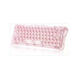 Gravastar Mercury V60 Manyetik Switch İngilizce Q Kablolu Oyuncu Klavye Pembe