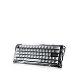 Gravastar Mercury V60 Pro Chrome Silver Kablolu Manyetik Switch Gaming Klavye - Gümüş