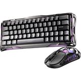 Gravastar Mercury V60 Pro Hall Effect, Rapid Trigger 8.000 Hz Kablolu Manyetik Klavye + Xpro 32.000 Dpı Rgb Kablosuz Mouse Oyuncu Seti, Gunmetal - Siyah - Gri