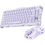 Gravastar Mercury V75 Hall Effect, Rapid Trigger 8.000 Hz Kablolu Manyetik Klavye + M1 Pro 26.000 Dpı Rgb Kablosuz Mouse Oyuncu Seti, Lavender Purple - Mor