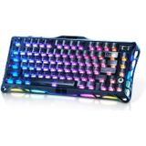 GravaStar Mercury V75 HE Siyah RGB %75 TKL Magnetic Switch Kablolu Mekanik Oyuncu Klavyesi