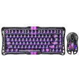 Gravastar Mercury V75 Lite Hall Effect, Rapid Trigger 8.000 Hz Kablolu Manyetik Klavye + M2 26.000 Dpı Rgb Kablosuz Mouse Oyuncu Seti, Siyah