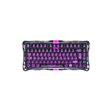 Gravastar Mercury V75 Lite Manyetik Switch Gaming Klavye, Kablolu, Türkçe Q, Transparent Black