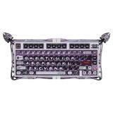 GravaStar Mercury V75 Pro HE Hall Effect Manyetik Switch Gaming Klavye, Hot-Swappable, Rapid Trigger, 8000Hz, 0.125ms Ultra Düşük Gecikme, Kablolu, RGB Işıklı, İngilizce Q, Iron Purple