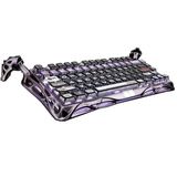 Gravastar Mercury V75 Pro He Rgb Hall Effect Manyetik Switch İngilizce Q Iron Purple Kablolu Gaming Klavye